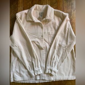 L.L.Bean corduroy button up